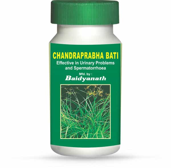 Baidyanath Chandraprabha Bati | Bottle | 100 No's