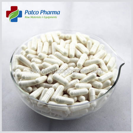 Patco Pharmaceuticals - Size 0 White Empty Vegetarian Pill Capsule|Diy Powder Filling (Pack Of 1000)