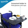 Everactiv Economy Wheelchair | Multipurpose Tray | Blue