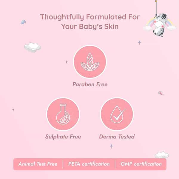 Bumtum Baby Hair Oil | Non-Sticky | Paraben & Sulfate Free | Derma Tested - 200 Ml