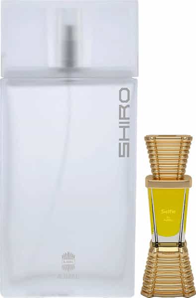 Ajmal Shiro Eau De Parfum 90Ml Perfume For Men And Selfie Cp Oil Alcohol-Free Attar 10Ml For Men