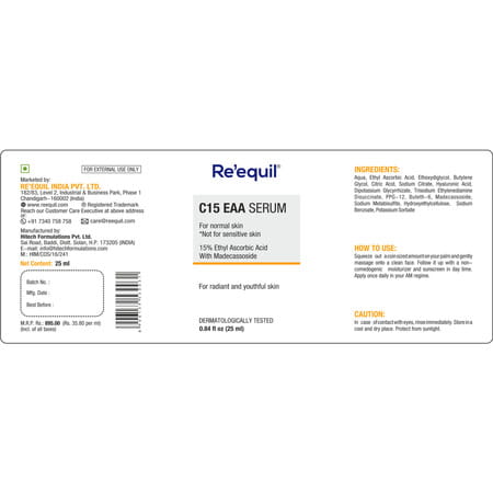 Re'Equil C15 Eaa Vitamin C Serum 25ml