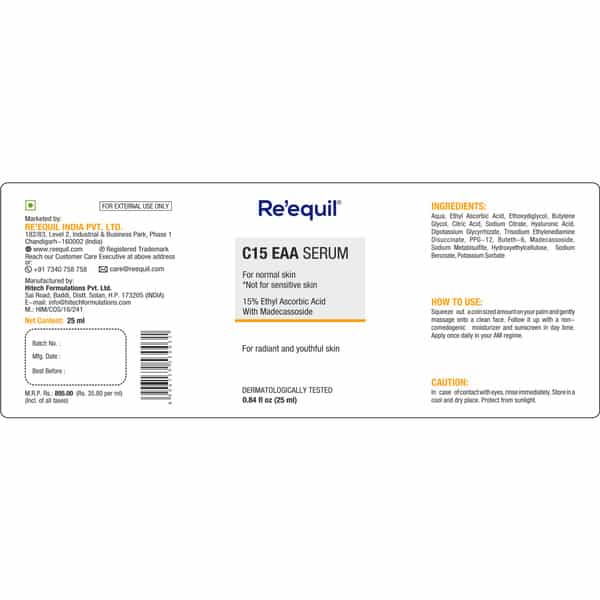 Re'equil C15 Eaa Vitamin C Serum 25Ml