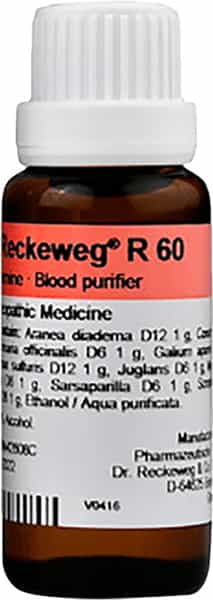 Dr. Reckeweg R 60 Blood Purifier Drops 22 Ml