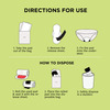 Pee Safe Menstrual Cup (Extra Small) & Bio Panty Liners | Extra Comfort & Long Lasting Protection