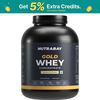 Nutrabay Gold 100% Whey Protein Concentrate Vanilla Ice Cream - 2Kg