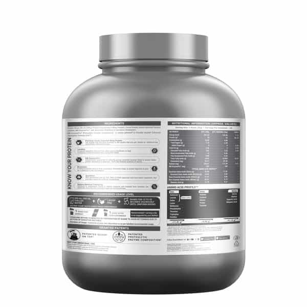 Muscleblaze Biozyme Performance Whey Protein Powder | Rocky Road Fudge (2Kg) | 25G Protein Per Scoop