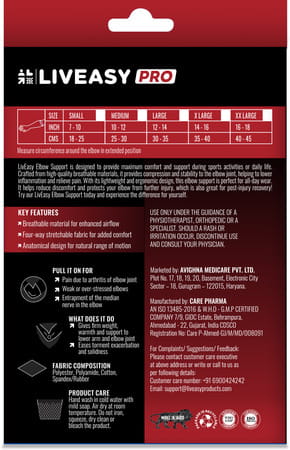 Elbow Support Pro M Liveasy Osg