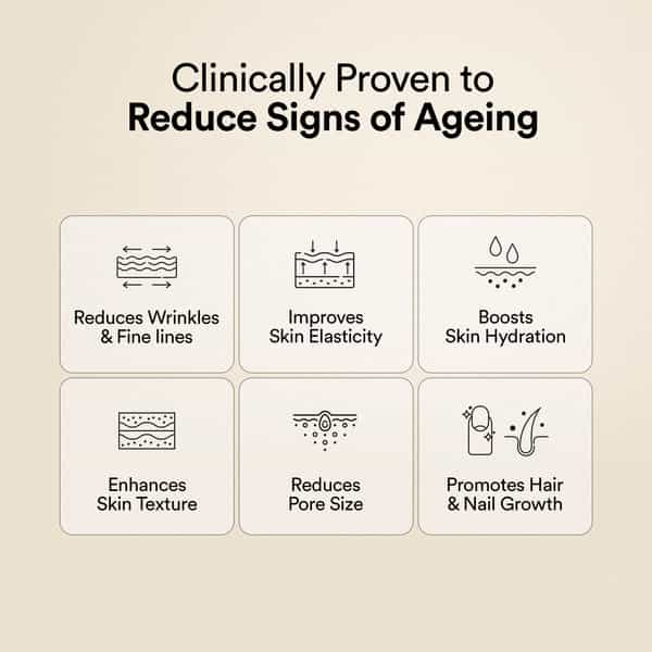 Wellbeing Nutrition Vegan Pro Collagen Clinically Proven Plant Based Peptides Unflavored 6 Sachets