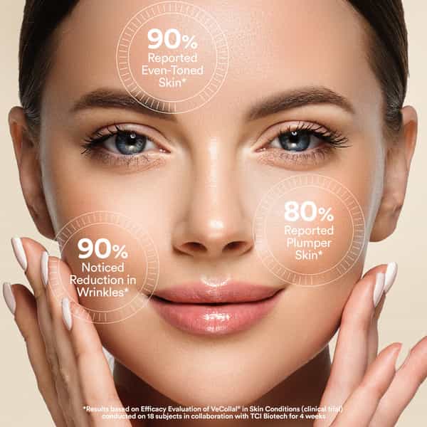 Wellbeing Nutrition Vegan Pro Collagen Clinically Proven Plant Based Peptides Unflavored 6 Sachets