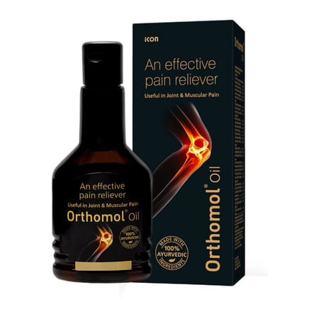 Orthomol Ayurvedic Pain Relief Oil For Joint Pain Muscular Pain 100 Ml (Pack Of 1)