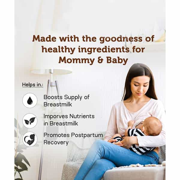 Sheneed Plant Based Mama Milk Booster For Sleep | Lactation | Fatigue | Weight Management - (300Gms)