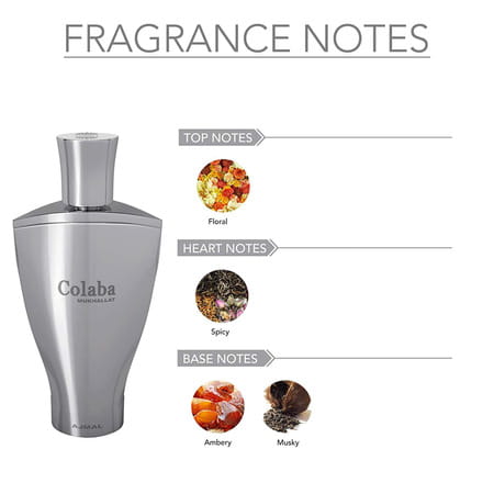 Ajmal Colaba Mukhallat Cp Attar 14ml For Unisex And Aura Cp Attar 10ml For Unisex