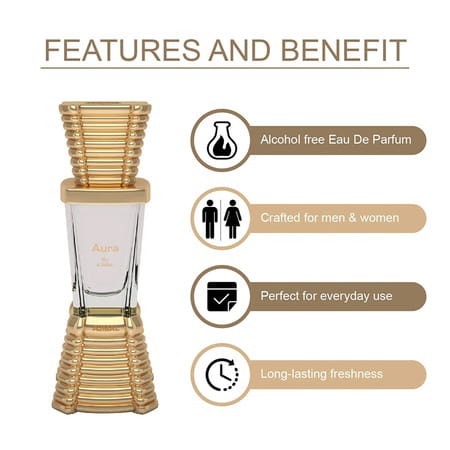 Ajmal Colaba Mukhallat Cp Attar 14ml For Unisex And Aura Cp Attar 10ml For Unisex