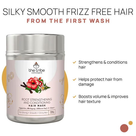 The Tribe Concepts Root Strengtheningandconditioning Hair Mask/With Tin 100 Gm