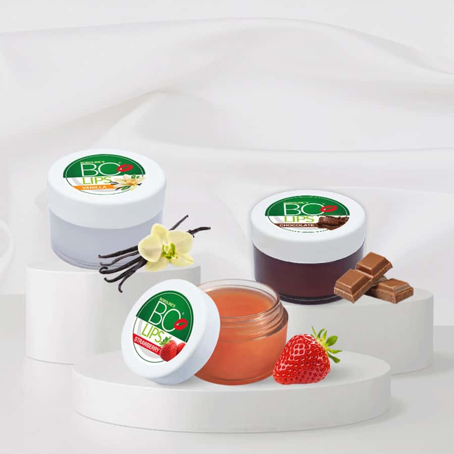 Buy BOROLINE BO LIPS FLAVOURED LIP BALM CHOCOLATE (2X10G), STRAWBERRY