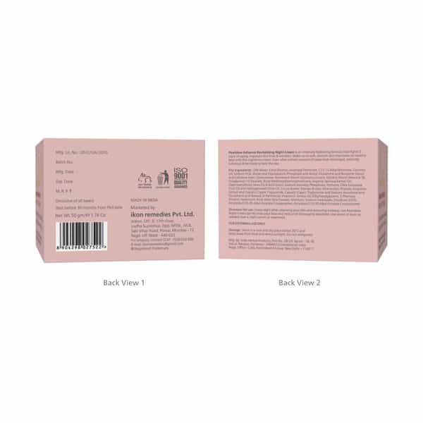 Pearldew Advance Revitalising Night 50 Gm Tube | Argan Oil & Butters (Pack Of 4)
