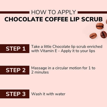 Rivona Naturals Choco Coffee Lip Scrub - 15 G