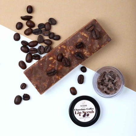 Rivona Naturals Choco Coffee Lip Scrub - 15 G