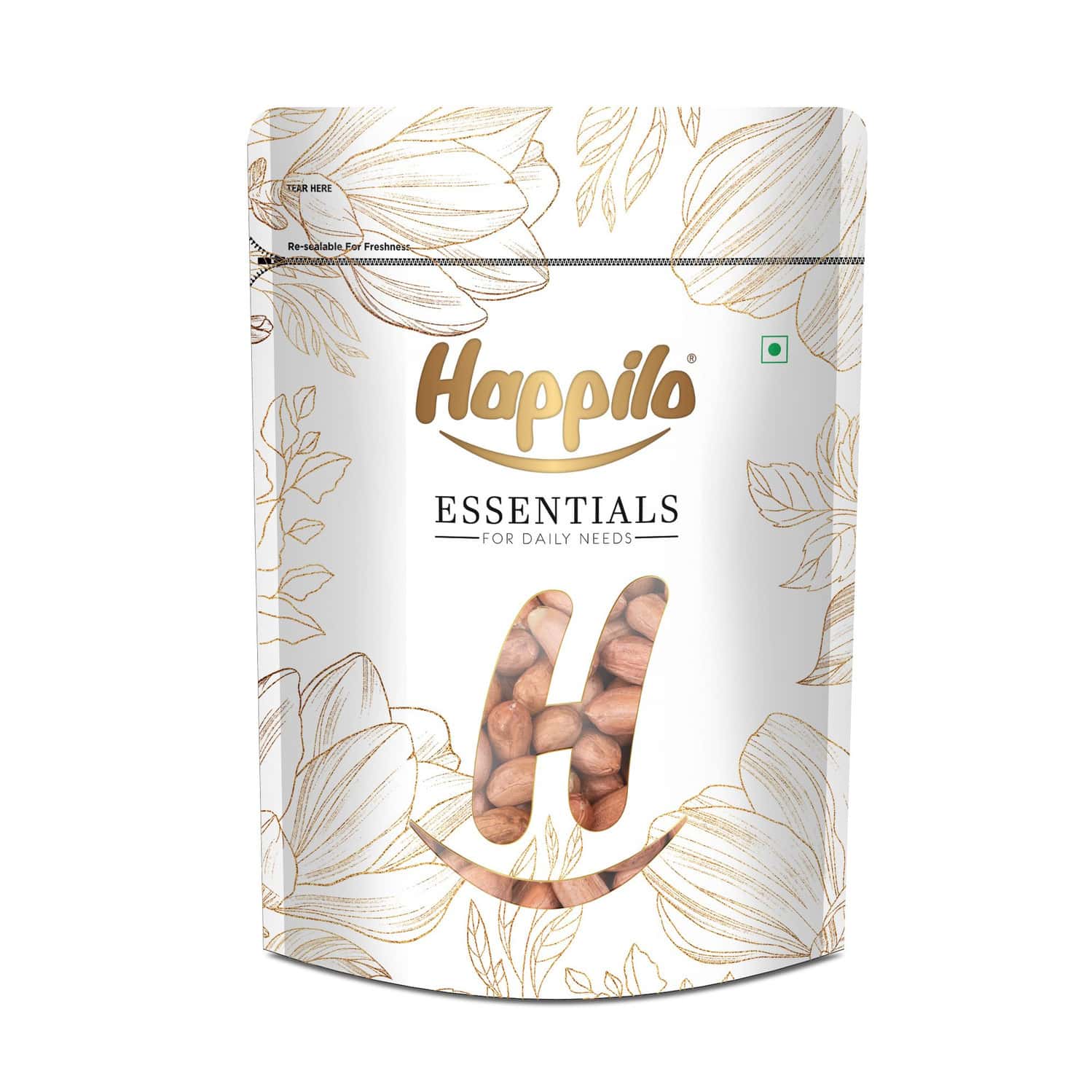 Happilo Essentials Raw Peanut 500g