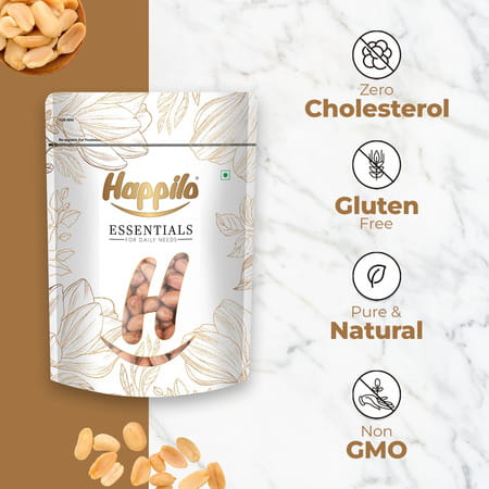 Happilo Essentials Raw Peanut 500g