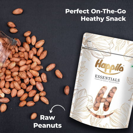 Happilo Essentials Raw Peanut 500g
