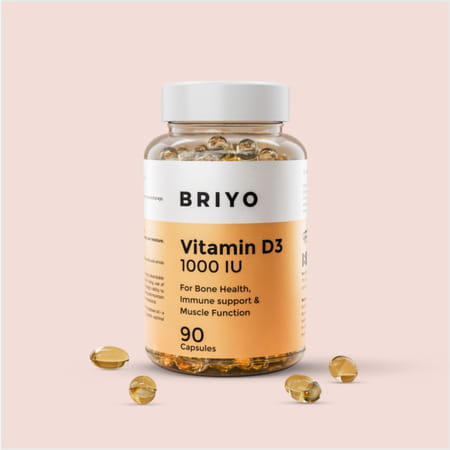 Briyo Vitamin D3 1000 Iu 90 Softgel Capsules