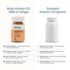 Briyo Vitamin D3 1000 Iu 90 Softgel Capsules