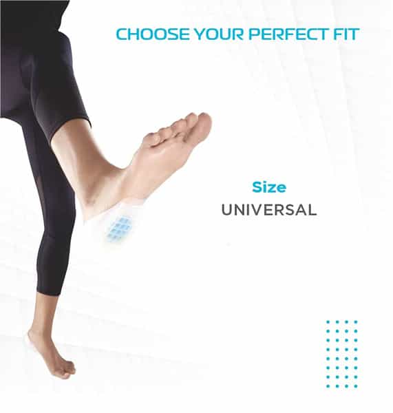 Vissco Core Heel Cushion With Blue Spot Universal