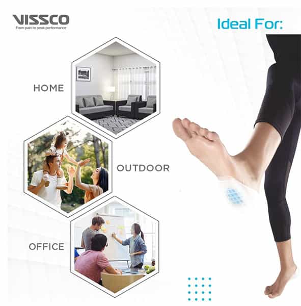 Vissco Core Heel Cushion With Blue Spot Universal