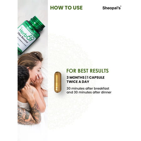 Sheopal'S Diabdex For Blood Sugar And Herb 69 Booster For Stamina Strength & Performance 30+60 Caps
