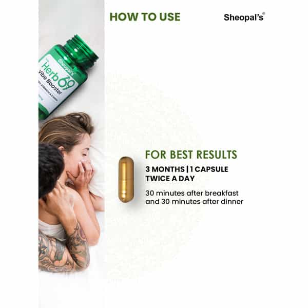 Sheopal's Diabdex For Blood Sugar And Herb 69 Booster For Stamina Strength & Performance 30+60 Caps