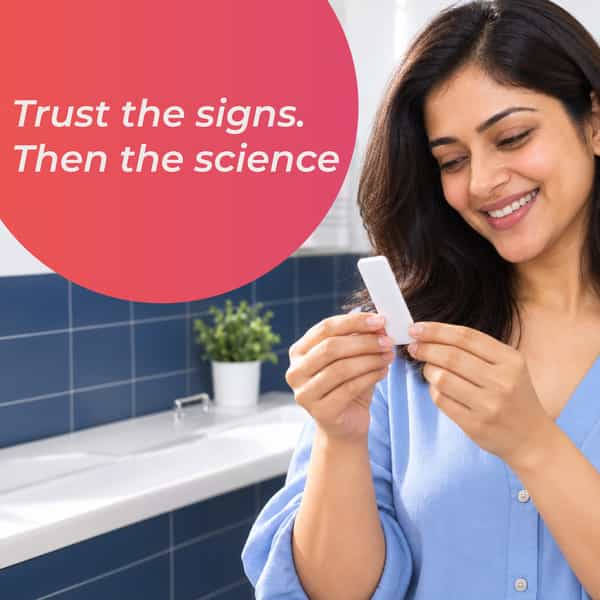 Thyrocare Pregnancy Test Kit | 5 Mins Rapid Results | 99% Accuracy | 1 Unit