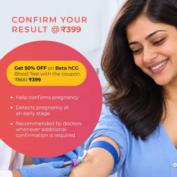 Thyrocare Pregnancy Test Kit | 5 Mins Rapid Results | 99% Accuracy | 1 Unit