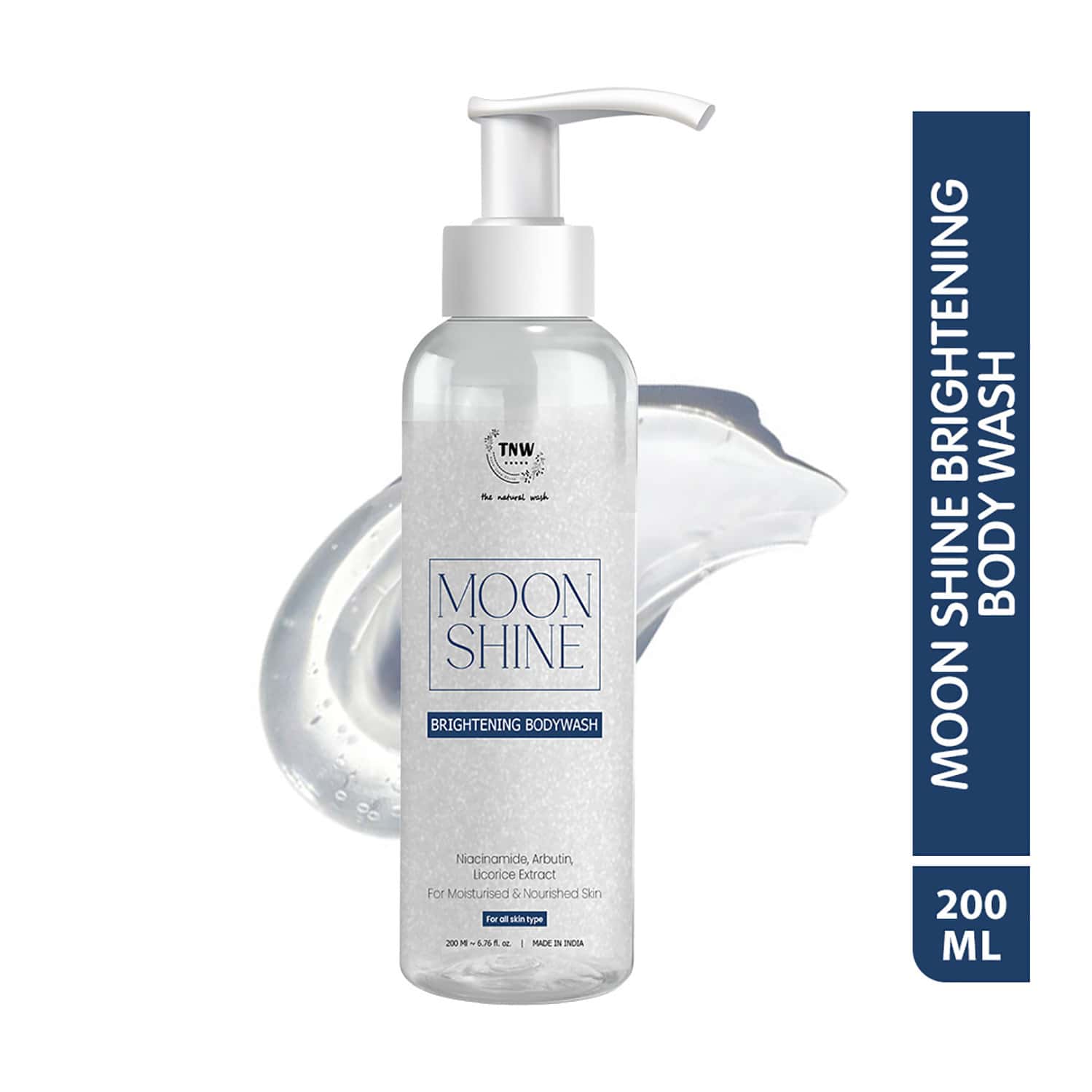 Tnw The Natural Wash Moon Shine Brightening Body Wash | Radiant Glow & Cleansing 200 Ml