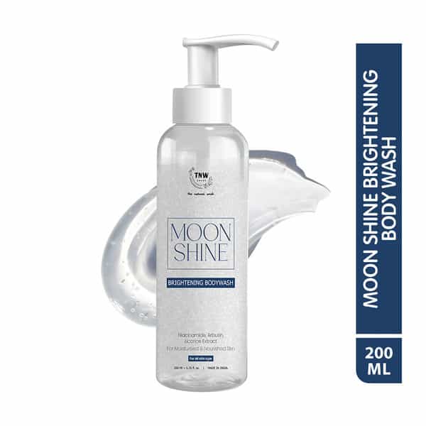 Tnw The Natural Wash Moon Shine Brightening Body Wash | Radiant Glow & Cleansing 200 Ml