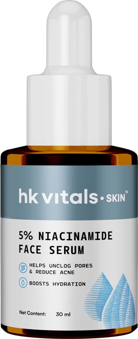 Hk Vitals 5 Niacinamide Face Serum (30ml) | With Glycolic Acid & Salicylic Acid