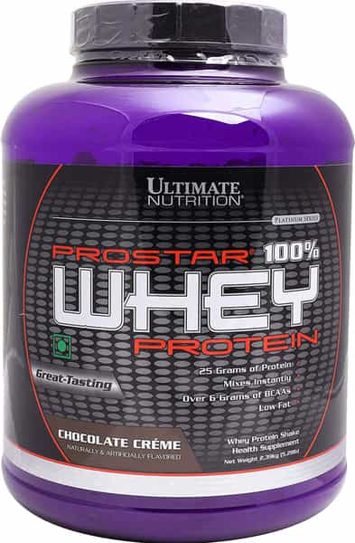 Ultimate Nutrition Prostar 100% Whey Protein 5.28 Lb (2.39 Kg) Chocolate Creme