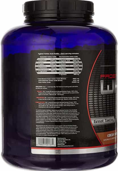 Ultimate Nutrition Prostar 100% Whey Protein 5.28 Lb (2.39 Kg) Chocolate Creme
