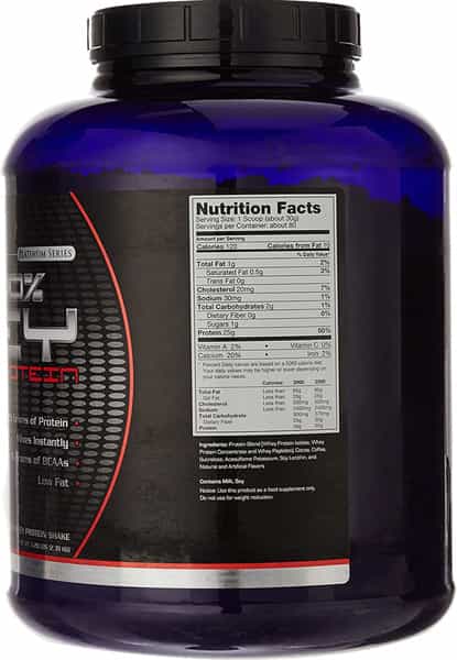 Ultimate Nutrition Prostar 100% Whey Protein 5.28 Lb (2.39 Kg) Chocolate Creme