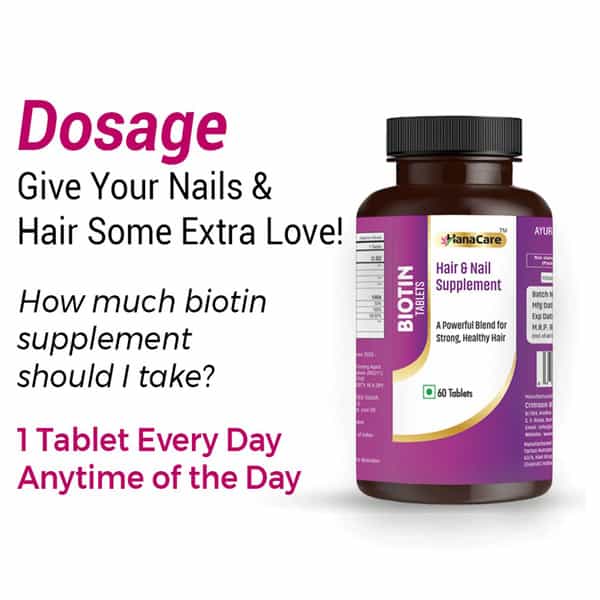 Hanacare Hair Biotin Tablets
