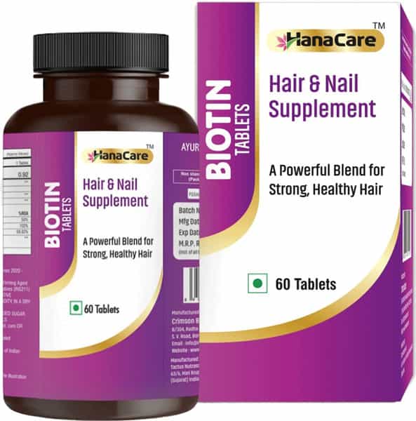 Hanacare Hair Biotin Tablets