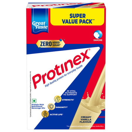 Protinex Health And Nutritional Powder For Adults Creamy Vanilla Flavor Sugar Free Refill Of 1kg