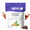 Oziva Protein & Herbs For Men Cafe Mocha 1kg | For Muscle Building Clean