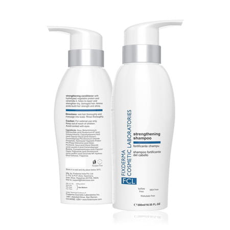 Fcl Strengthening Shampoo Strengthens Hair & Scalp And Helps Repair Your Strands-300g