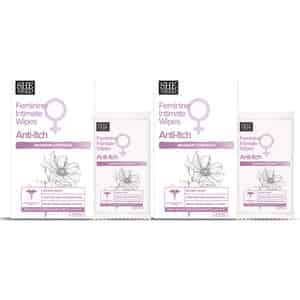 Sheneed Feminine Intimate Anti-itch Wipes With Maximum Strength | All Skin Types | 10n Pack Of 2