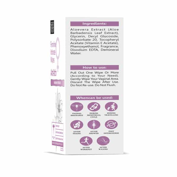 Sheneed Feminine Intimate Anti-Itch Wipes With Maximum Strength | All Skin Types | 10N Pack Of 2