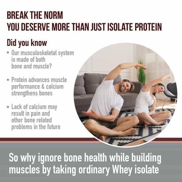Bon Iso Whey 100% Protein Isolate | Irish Chocolate|24G Protein | 329 Mg Calcium | 5.5G Bcaa|450G
