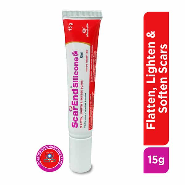 Mankind Scarend Silicone Gel | Scar Removal | Burn | Stretch | Acne | C Section | Post Surgery |15Gm