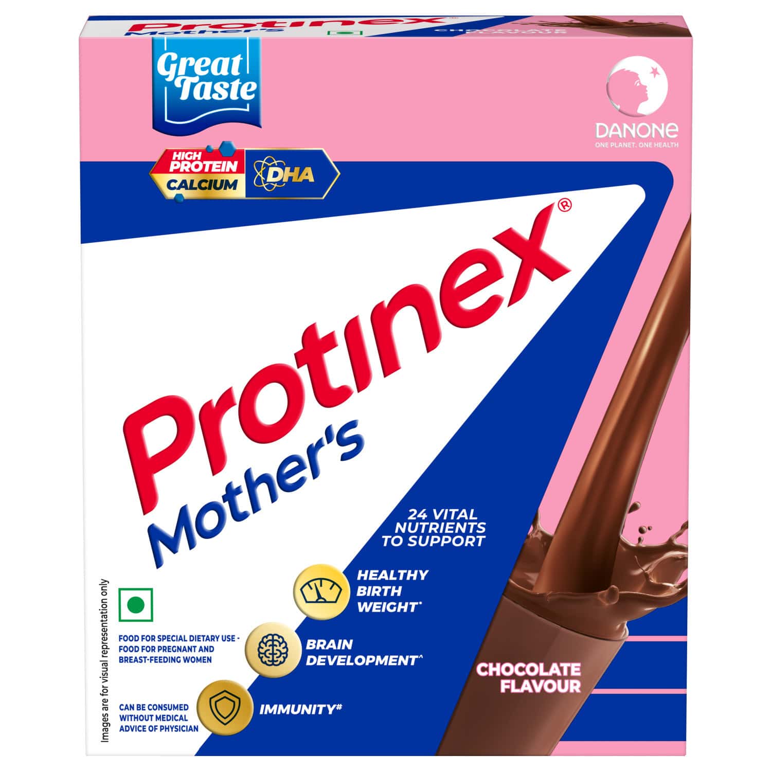 Protinex Mothers Nutritional Drink Mix For Pregnant & Breastfeeding Women Chocolate Box 200 Gm